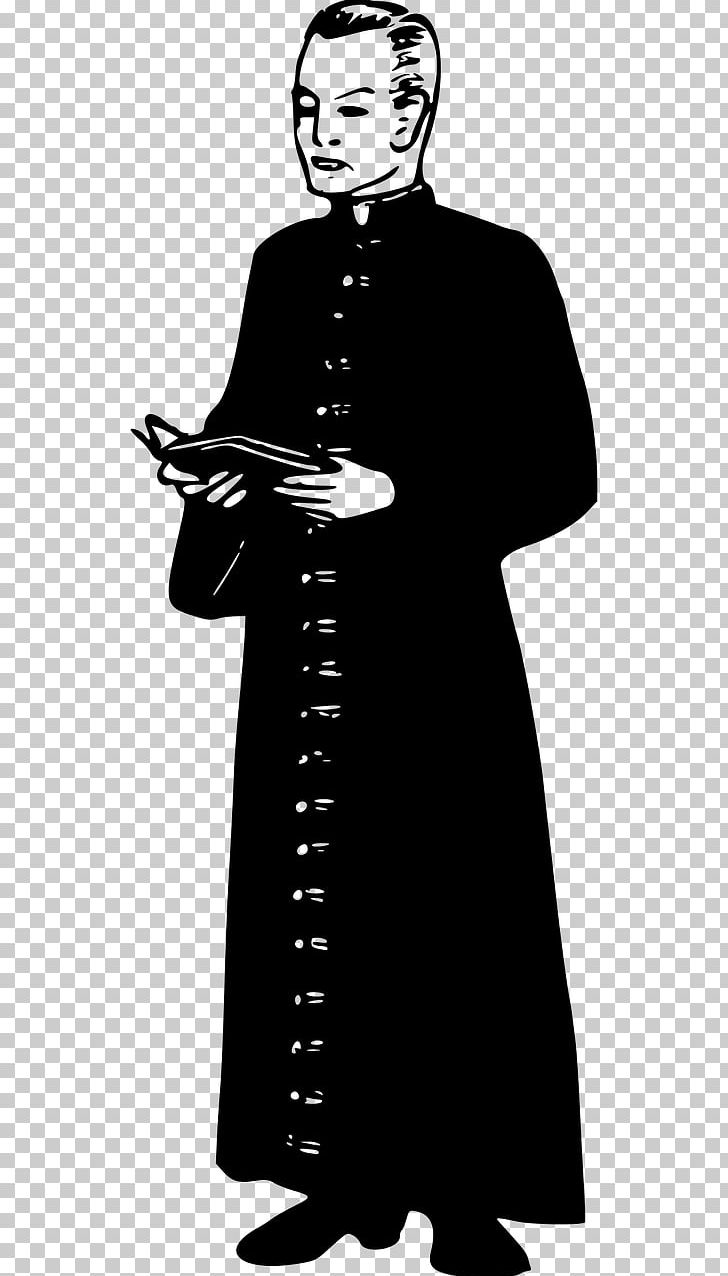 Pastor Clergy Priest 神父 Minister PNG, Clipart, Black And White, Cassock, Christian, Christian Church, Christianity Free PNG Download