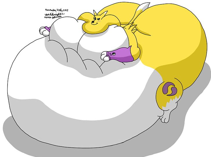 Renamon Fan Art Digimon PNG, Clipart, Art, Breast, Cartoon, Character, Deviantart Free PNG Download