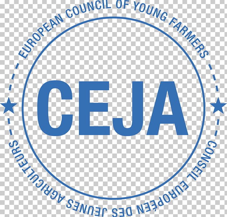 Conseil Européen Des Jeunes Agriculteurs European Council Agriculture Logo CE.SA. Ceramiche Santin Srl PNG, Clipart, Agriculture, Area, Blue, Brand, Cejas Free PNG Download