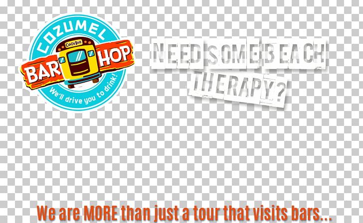 Cozumel Bar Hop Tour Logo Brand Font Product PNG, Clipart, Area, Beach, Brand, Cozumel, Label Free PNG Download