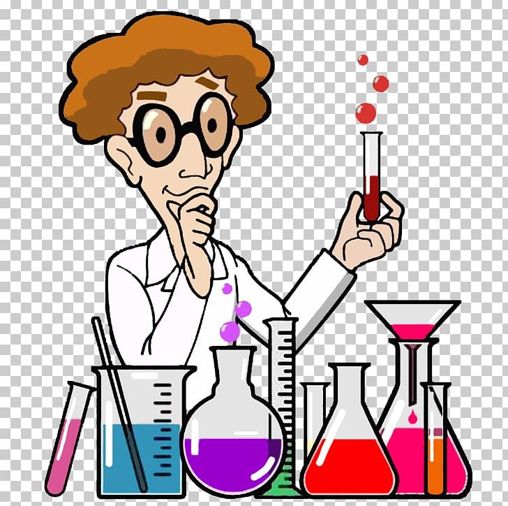 Cartoon Chemistry Lab