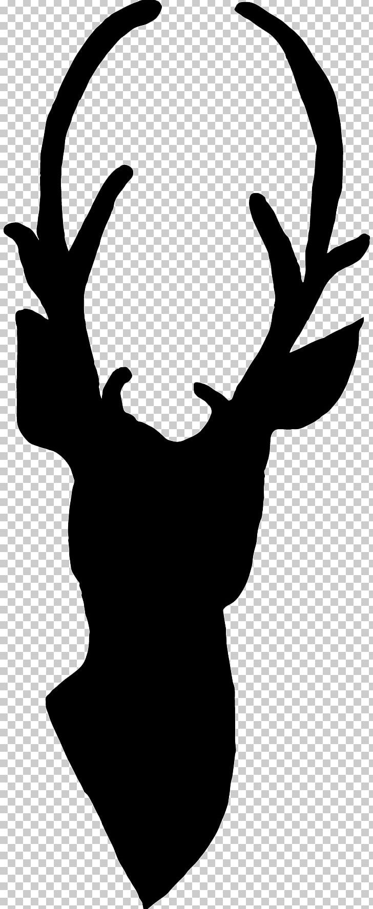 Deer Silhouette Antler Line Art PNG, Clipart, Animals, Antler, Art, Artwork, Black Free PNG Download