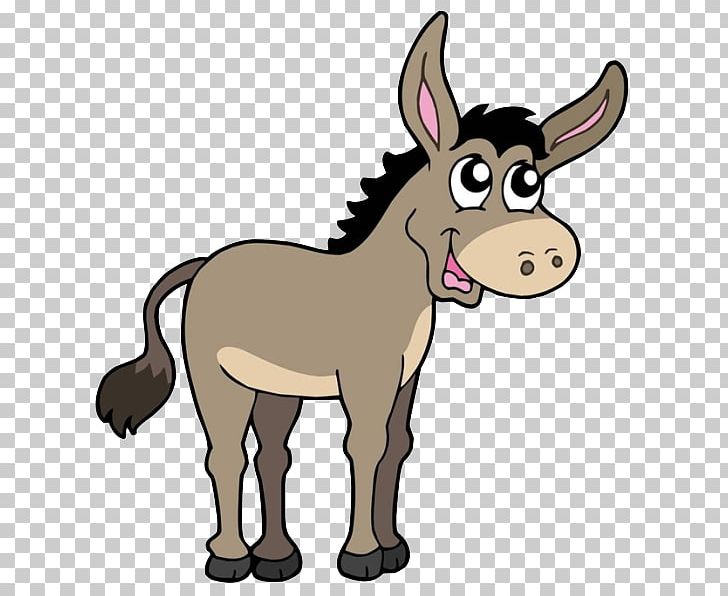 Donkey Cartoon PNG, Clipart, Animals, Cuteness, Drawing, Fictional Character, Foal Free PNG Download