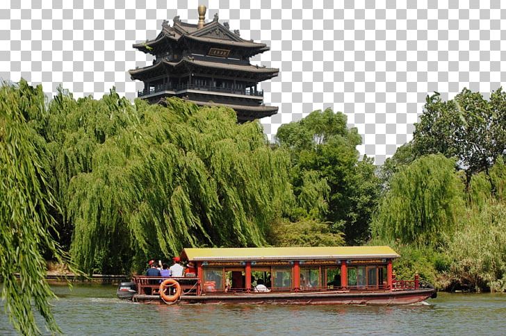Daming Lake Thousand Buddha Mountain Baotu Spring Fukei PNG, Clipart, Bayou, Chinese Architecture, Landscape, Natural Scenery Hd Pictures, Nature Free PNG Download