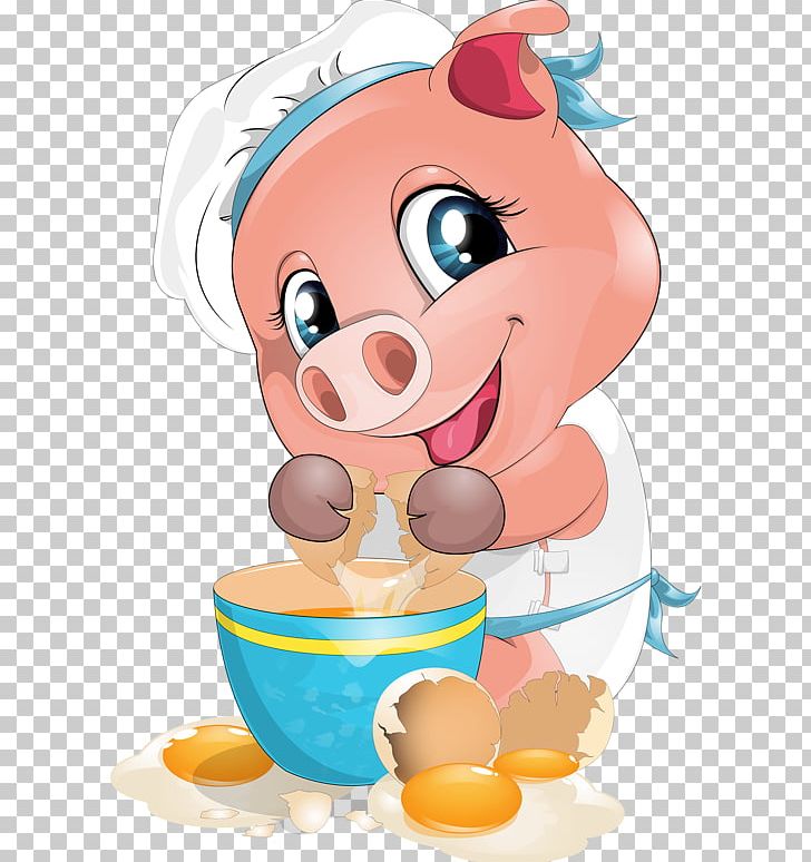 Drawing Pig PNG, Clipart, Animals, Art, Cartoon, Cook, Cup Free PNG Download