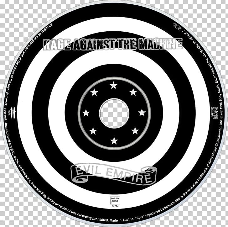 Evil Empire Rage Against The Machine PNG, Clipart, Album, Black And White, Circle, Compact Disc, Evil Empire Free PNG Download