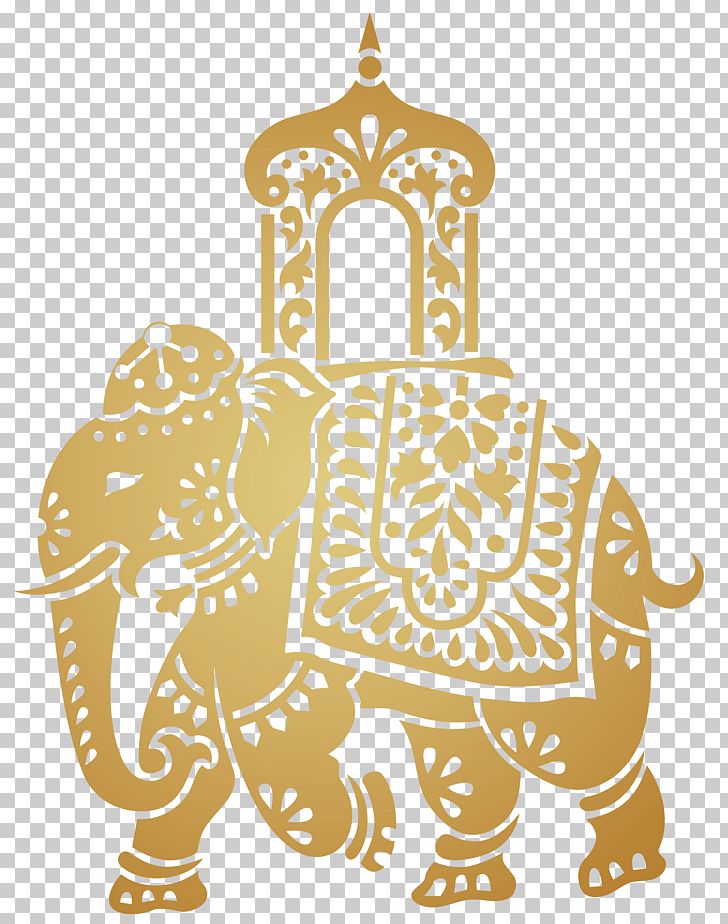 hindu elephant art