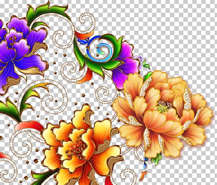 Moutan Peony Flower PNG, Clipart, Ancient Pattern, Art, Chrysanths, Cut Flowers, Effect Free PNG Download