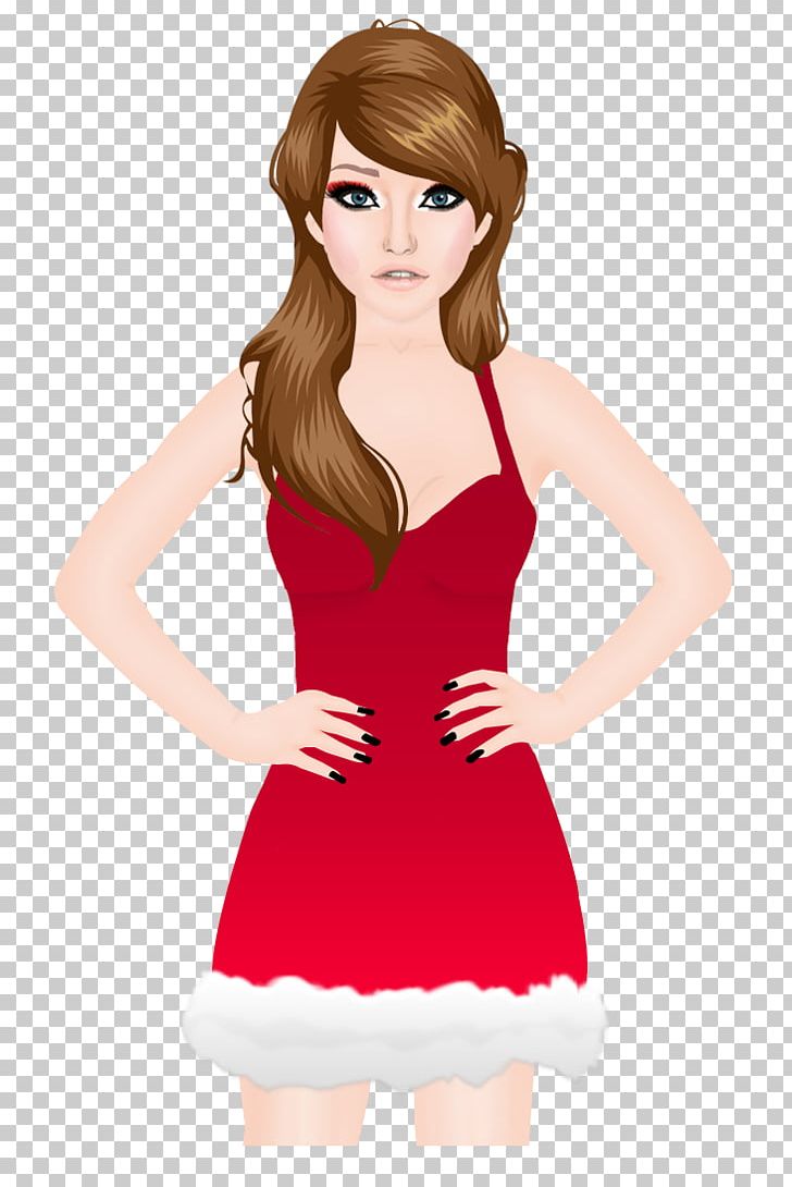 Cocktail Dress Shoulder Cartoon PNG, Clipart, Animated Cartoon, Arm, Brown, Brown Hair, Cartoon Free PNG Download