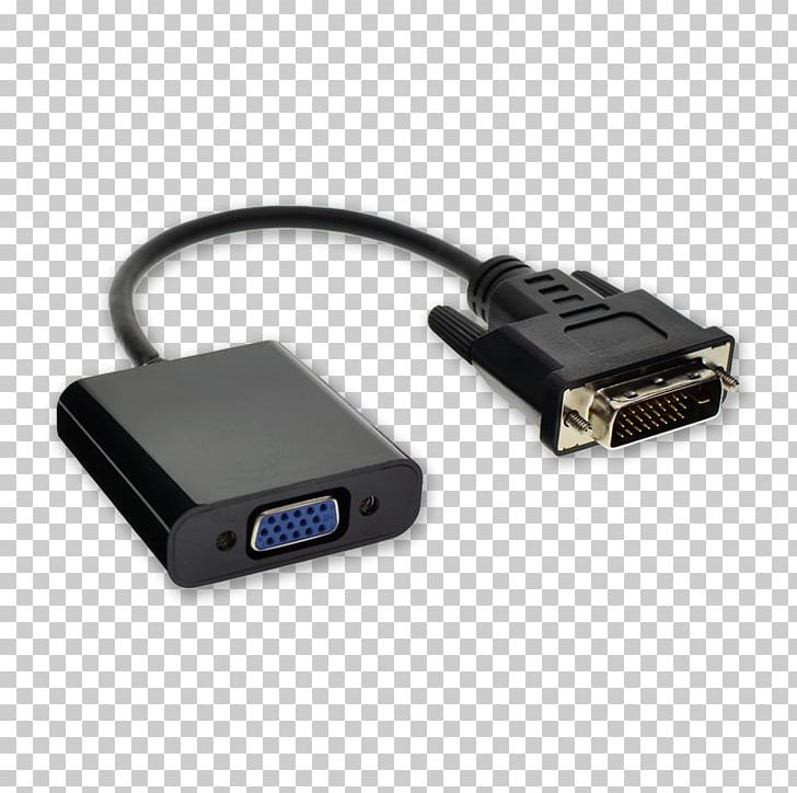 HDMI Adapter Digital Visual Interface VGA Connector Video Graphics Array PNG, Clipart, Adapter, Cable, Displayport, Electrical Cable, Electrical Connector Free PNG Download