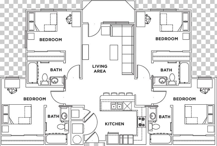 Floor Plan Residential Area Product Technical Drawing Engineering PNG, Clipart, Angle, Area, Black, Black And White, Diagram Free PNG Download