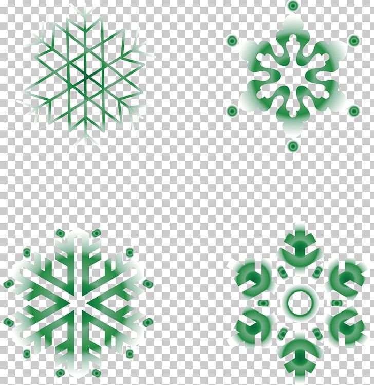 Snowflake Euclidean Winter PNG, Clipart, Blizzard, Encapsulated Postscript, Euclidean Vector, Green, Green Tea Free PNG Download