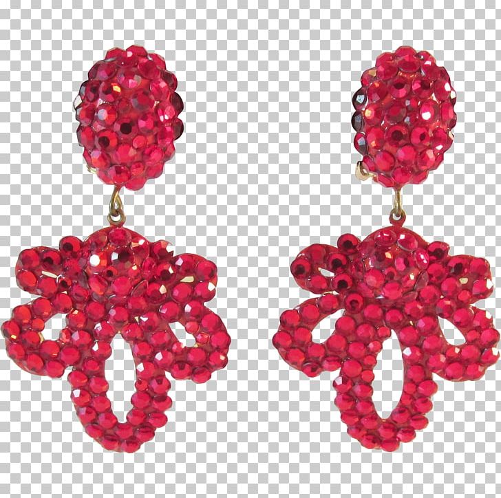 Ruby Earring Body Jewellery Bead Magenta PNG, Clipart, Bead, Body, Body Jewellery, Body Jewelry, Earring Free PNG Download