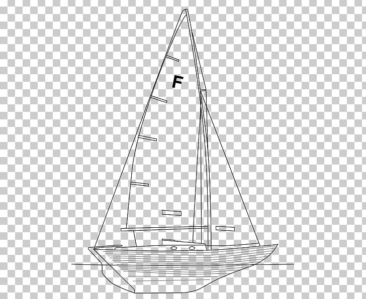 Sloop Sailboat Rigging Keel PNG, Clipart, Angle, Area, Baltimore Clipper, Black And White, Boat Free PNG Download