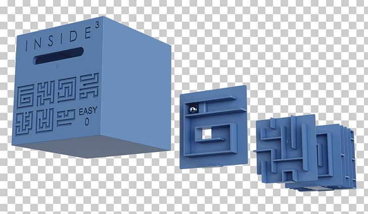 INSIDE³ Puzzle Cube Labyrinth Maze PNG, Clipart, Angle, Art, Ball Bearing, Cube, Electronic Component Free PNG Download