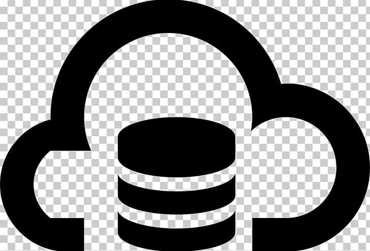 Cloud Database Computer Icons PNG, Clipart, Artwork, Black And White, Brand, Cdr, Circle Free PNG Download