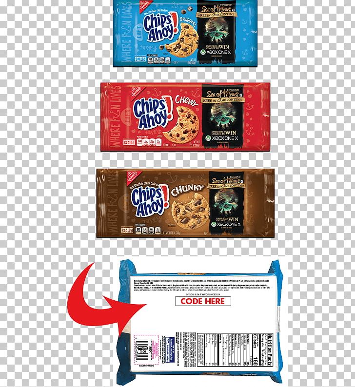 Sea Of Thieves Chocolate Chip Cookie Chips Ahoy! Biscuits Xbox One PNG, Clipart, Biscuits, Brand, Chips Ahoy, Chocolate, Chocolate Chip Cookie Free PNG Download
