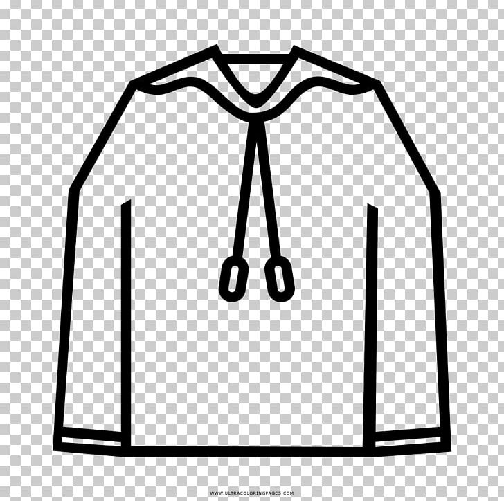 Hoodie Coloring Book Drawing Line Art PNG, Clipart, Angle, Area, Artwork, Black, Black And White Free PNG Download