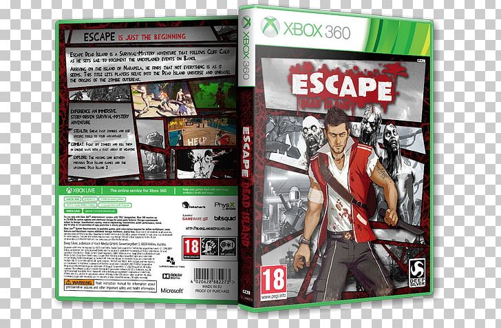 Xbox 360 Escape Dead Island Video Game Deep Silver PNG, Clipart, Dead Island, Deep Silver, Electronic Device, Escape Dead Island, Gadget Free PNG Download