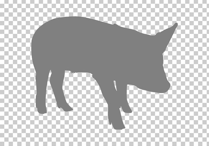 Pig Silhouette Red Fox PNG, Clipart, 5 X, Animal, Animals, Black, Black And White Free PNG Download