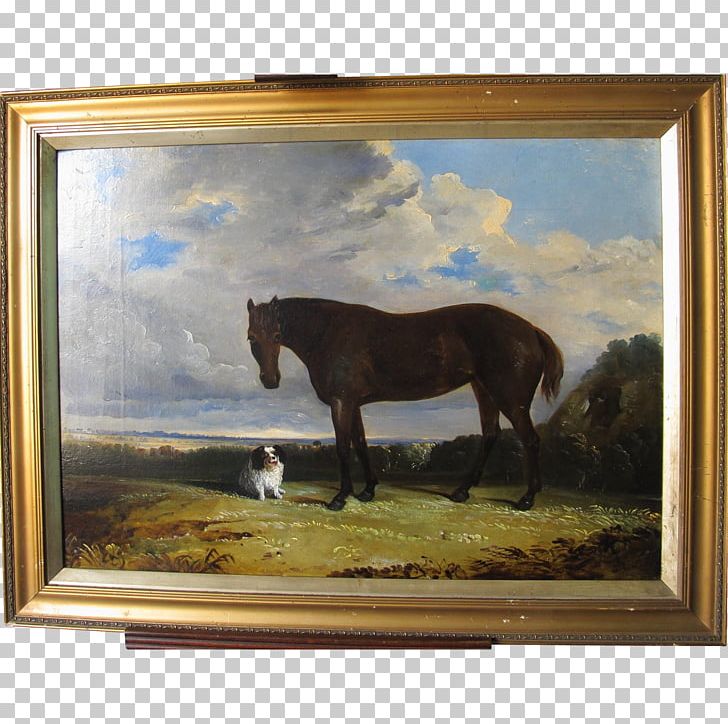 Stallion Mustang Mare Painting Frames PNG, Clipart, English School, Horse, Horse Like Mammal, King Charles, King Charles Spaniel Free PNG Download