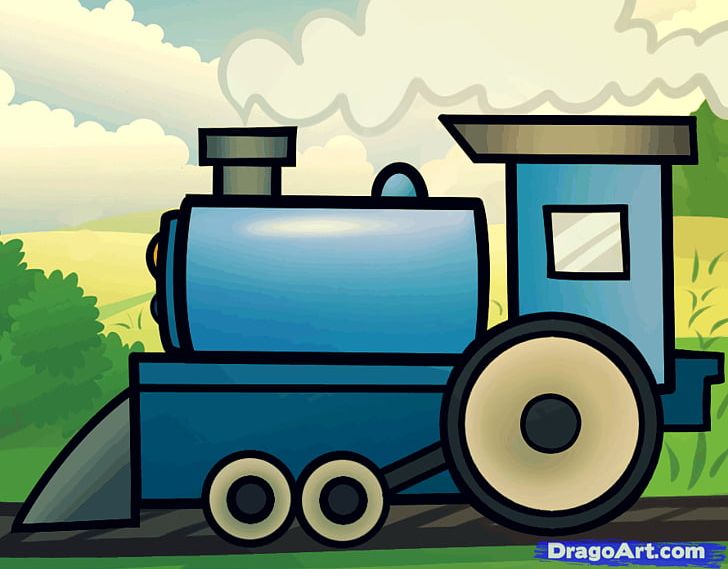 Train Drawing Cartoon PNG, Clipart, Cartoon, Computer Wallpaper, Drawing, Games, Howto Free PNG Download