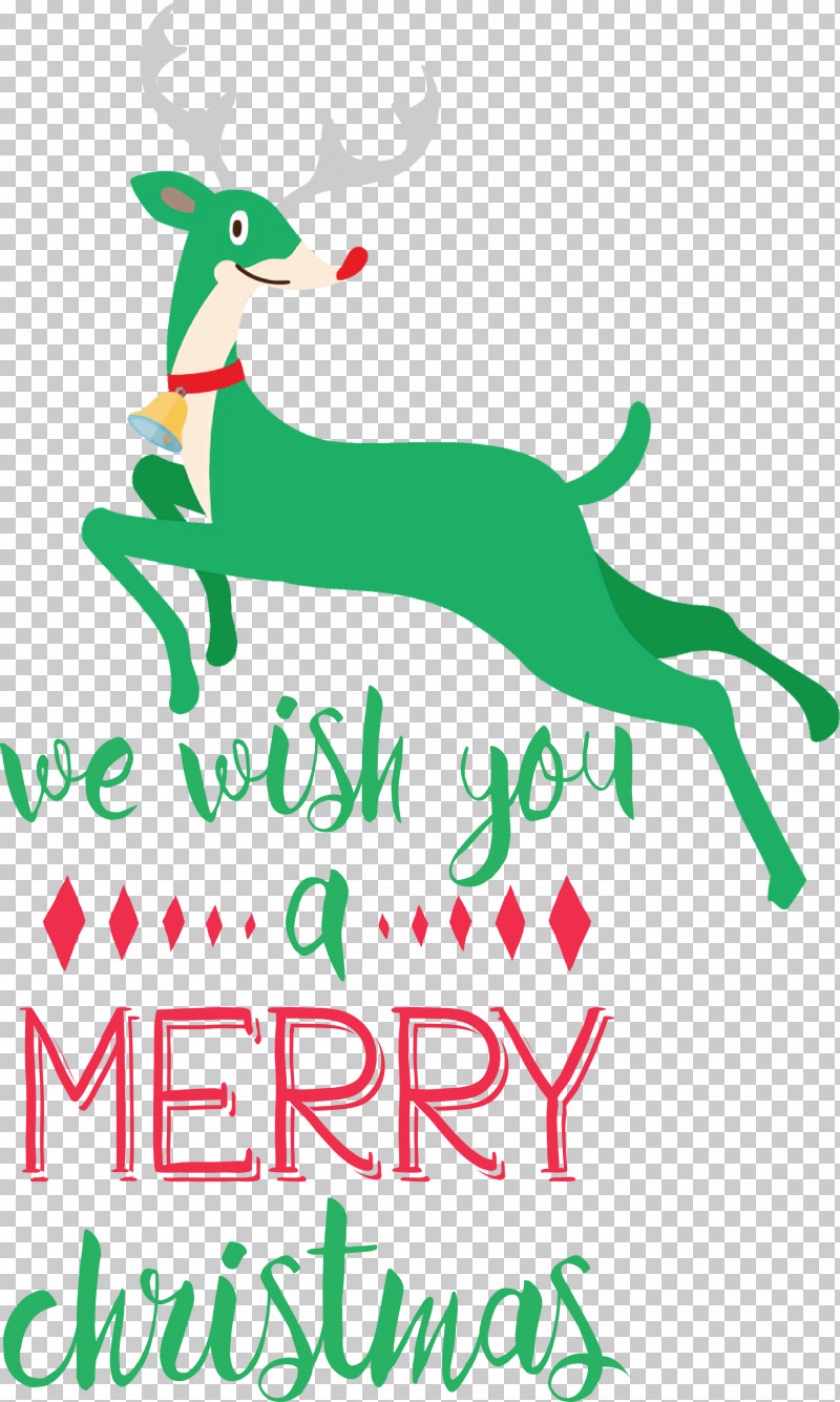 Merry Christmas Wish PNG, Clipart, Deer, Line, Logo, Merry Christmas, Reindeer Free PNG Download