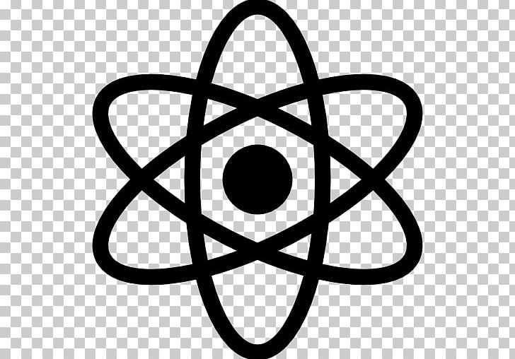 Atom Computer Icons Physics Symbol PNG, Clipart, Atom, Atomic Nucleus, Atomic Physics, Black And White, Circle Free PNG Download
