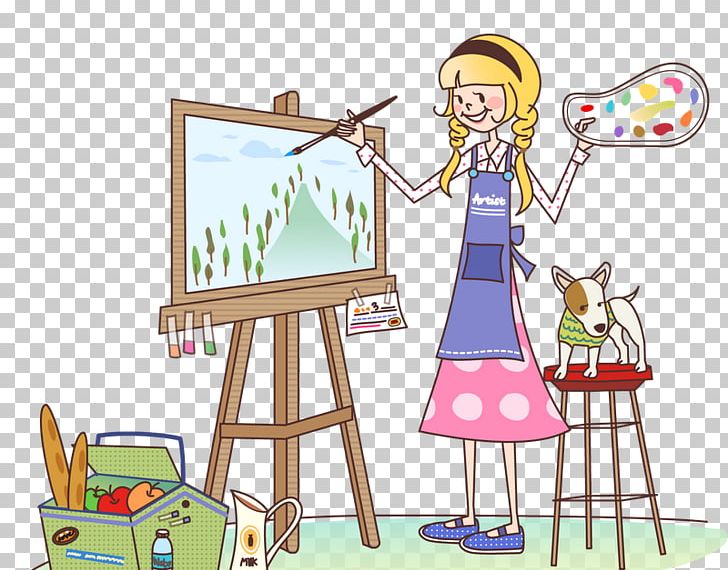 Painting Painter PNG, Clipart, Area, Art, Artist, Cartoon, Cartoonist Free PNG Download