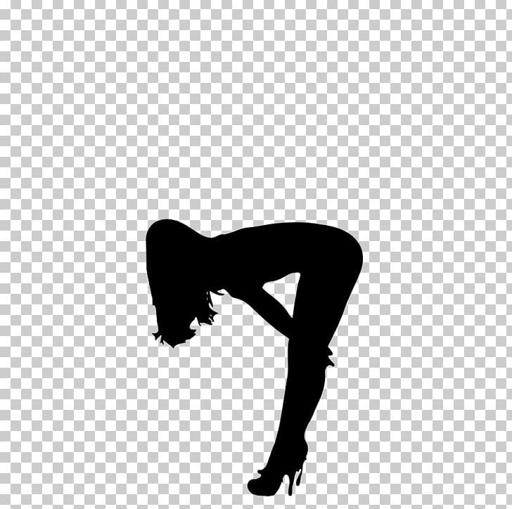 Silhouette Drawing Female PNG, Clipart, Animals, Arm, Black, Black And White, Drawing Free PNG Download