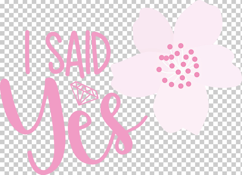 I Said Yes She Said Yes Wedding PNG, Clipart, Flower, I Said Yes, Logo, Meter, She Said Yes Free PNG Download