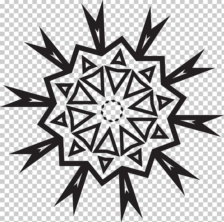 Snowflake Silhouette PNG, Clipart, Angle, Art, Black And White, Circle, Computer Icons Free PNG Download