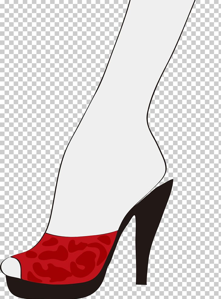 High-heeled Footwear Shoe Red PNG, Clipart, Accessories, Basic Pump, Designer, Euclidean Vector, Feet Free PNG Download