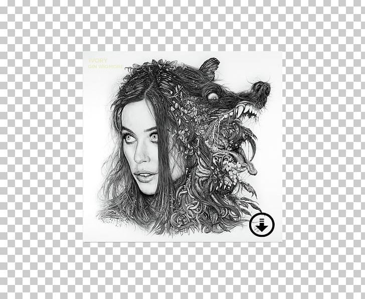 Gin Wigmore Ivory Extended Play Cabrona Musician PNG, Clipart, Album, Artwork, Black And White, Drawing, Extended Play Free PNG Download