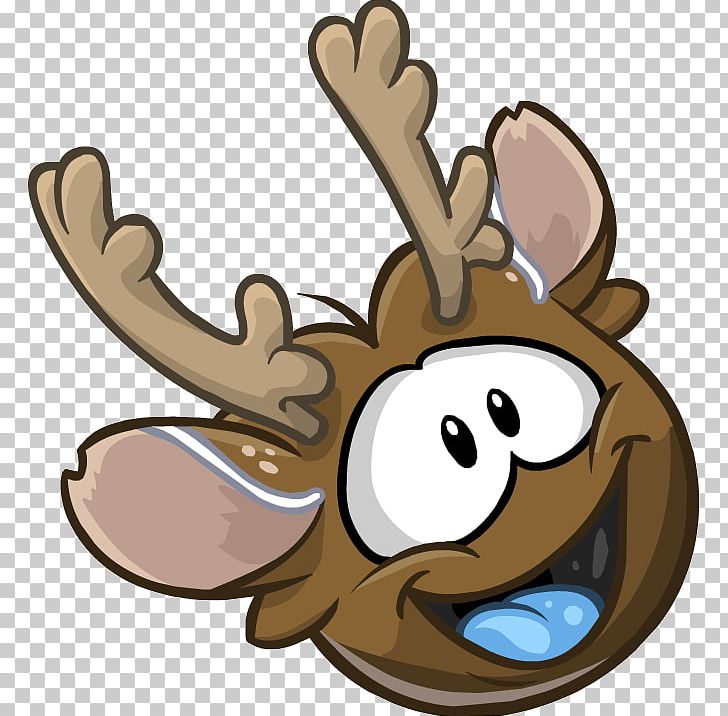 Club Penguin Island Reindeer PNG, Clipart, Animals, Antler, Cartoon, Club Penguin, Club Penguin Island Free PNG Download