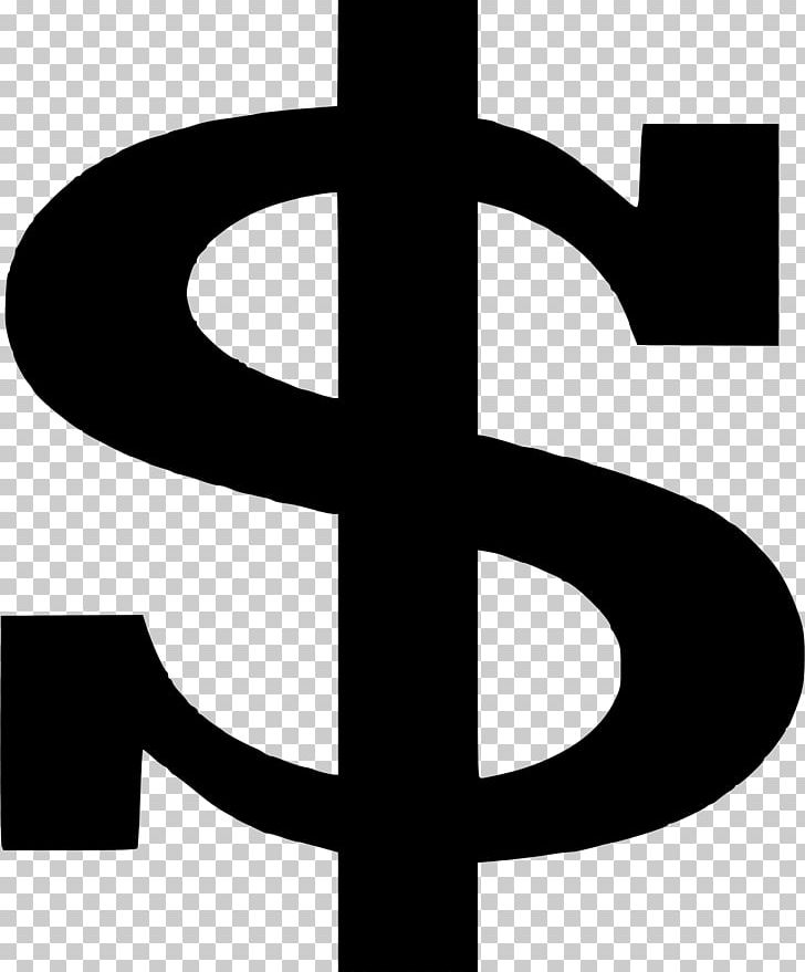 Dollar Sign United States Dollar PNG, Clipart, Bank, Banknote, Black And White, Cross, Desktop Wallpaper Free PNG Download