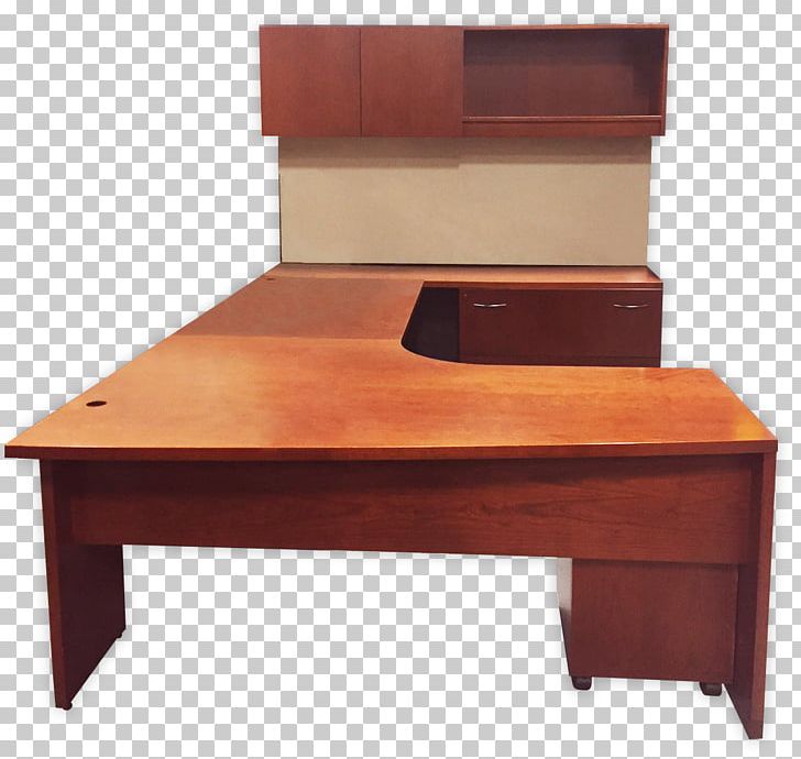 Furniture Desk Wood Stain Table PNG, Clipart, Angle, Desk, Drawer, File Cabinets, Furniture Free PNG Download