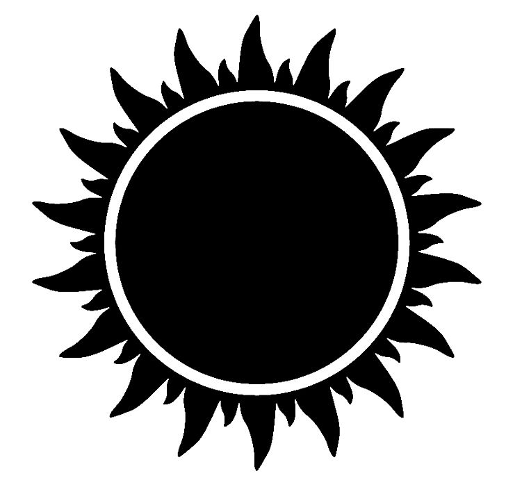 Coming Race EasyRead Edition Black Sun PNG, Clipart, Black, Black And White, Black Sun, Circle, Clip Art Free PNG Download