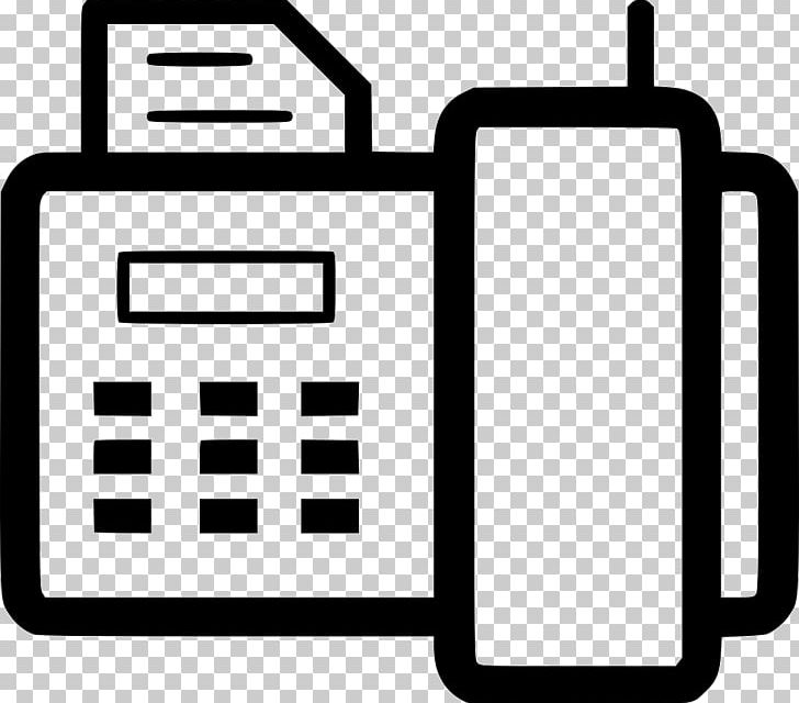 Computer Icons Fax Icon Design PNG, Clipart, Area, Black, Black And White, Brand, Communication Free PNG Download