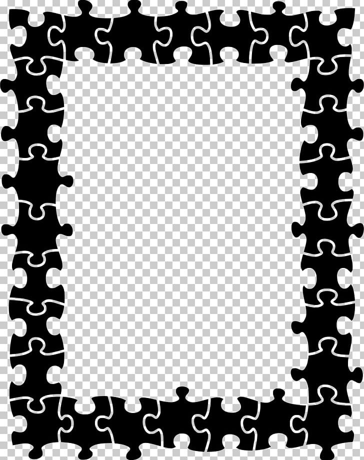 Jigsaw Puzzles Frames Puzzle Video Game Film Frame PNG, Clipart, Black, Black And White, Border, Film Frame, Game Free PNG Download