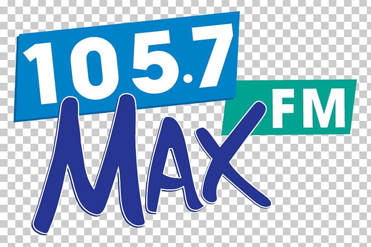 105.7 Max FM FM Broadcasting Logo XHPRS-FM Car PNG, Clipart, Area, Banner, Baywatch, Blue, Brand Free PNG Download