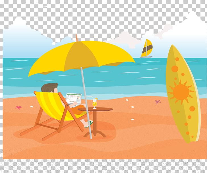 Beach Summer Vacation Illustration PNG, Clipart, Art, Beaches, Beach Party, Beach Sand, Beach Umbrella Free PNG Download