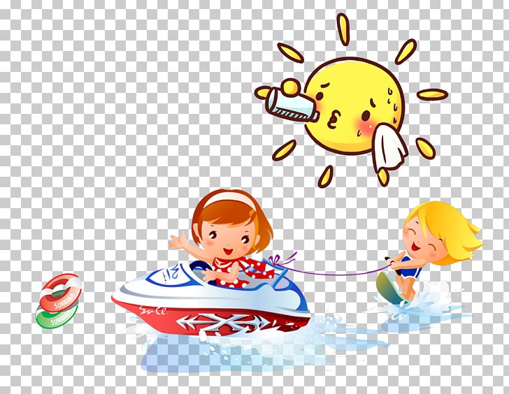 Cartoon PNG, Clipart, Adobe Illustrator, Area, Art, Back Ground Summer, Boat Free PNG Download