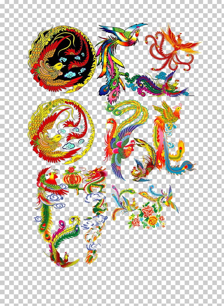 Fenghuang County Chinese Dragon PNG, Clipart, Art, Chinoiserie, Circle, Creative Arts, Download Free PNG Download