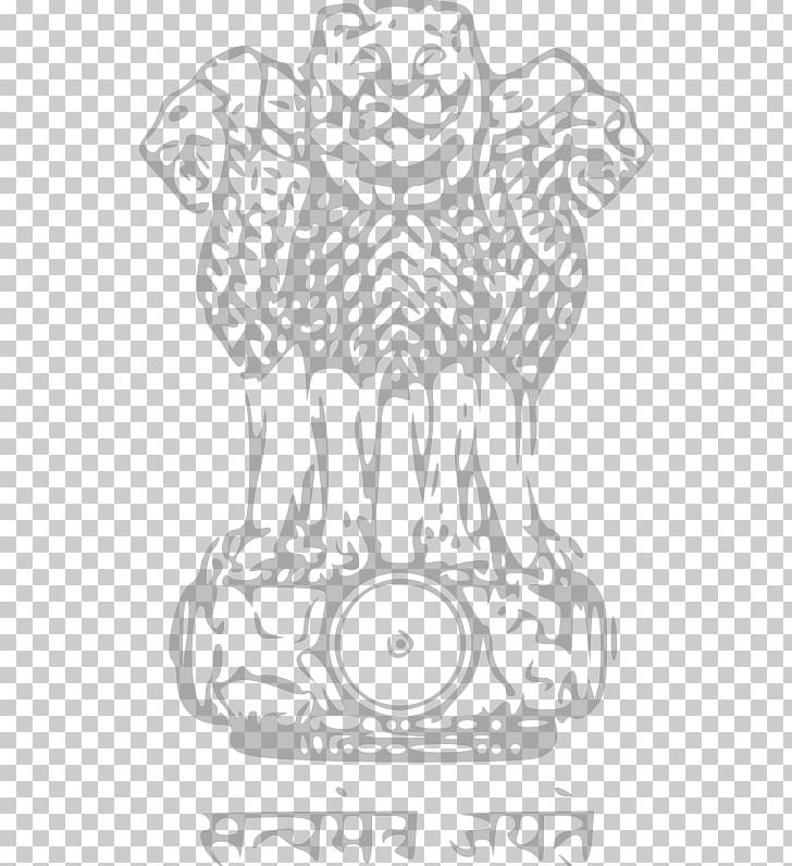 States And Territories Of India Pillars Of Ashoka Lion Capital Of Ashoka British Raj PNG, Clipart, Area, Artwork, Ashoka, Black, Emblem Free PNG Download