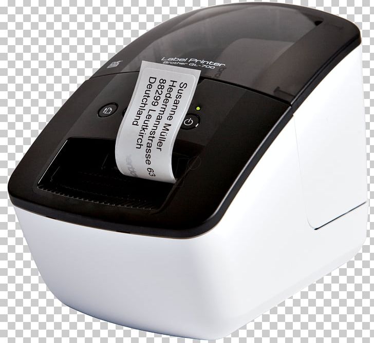 Label Printer Paper Brother QL-700 Thermal Printing PNG, Clipart, Adhesive Label, Brother, Brother Industries, Brother Ptouch, Brother Ql700 Free PNG Download