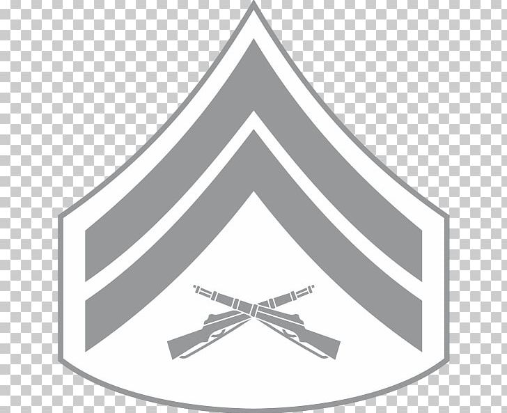 Lance Corporal United States Marine Corps Military Rank Chevron PNG, Clipart, Angle, Black And White, Brand, Chevron, Logo Free PNG Download