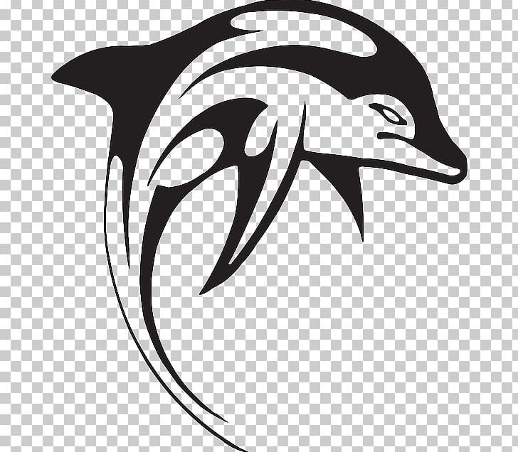 Dolphin tattoo Royalty Free Vector Image - VectorStock