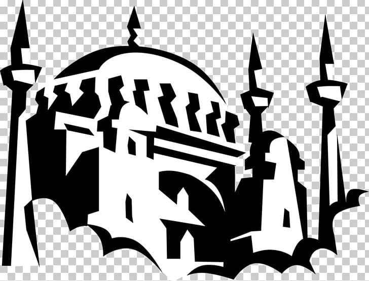 Sultan Ahmed Mosque Graphics Islam PNG, Clipart, Art, Black And White, Blue Mosque Istanbul, Brand, Fictional Character Free PNG Download