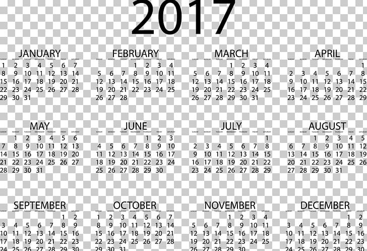 Calendar 0 1 PNG, Clipart, 2017, 2017 Calendar, 2018, Black And White, Brand Free PNG Download